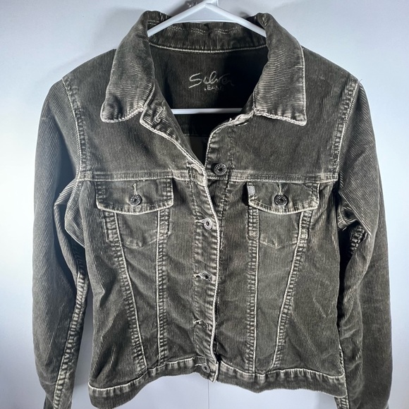 gently used Levis Silver Brand corduroy jacket size womens small - Picture 2 of 8
